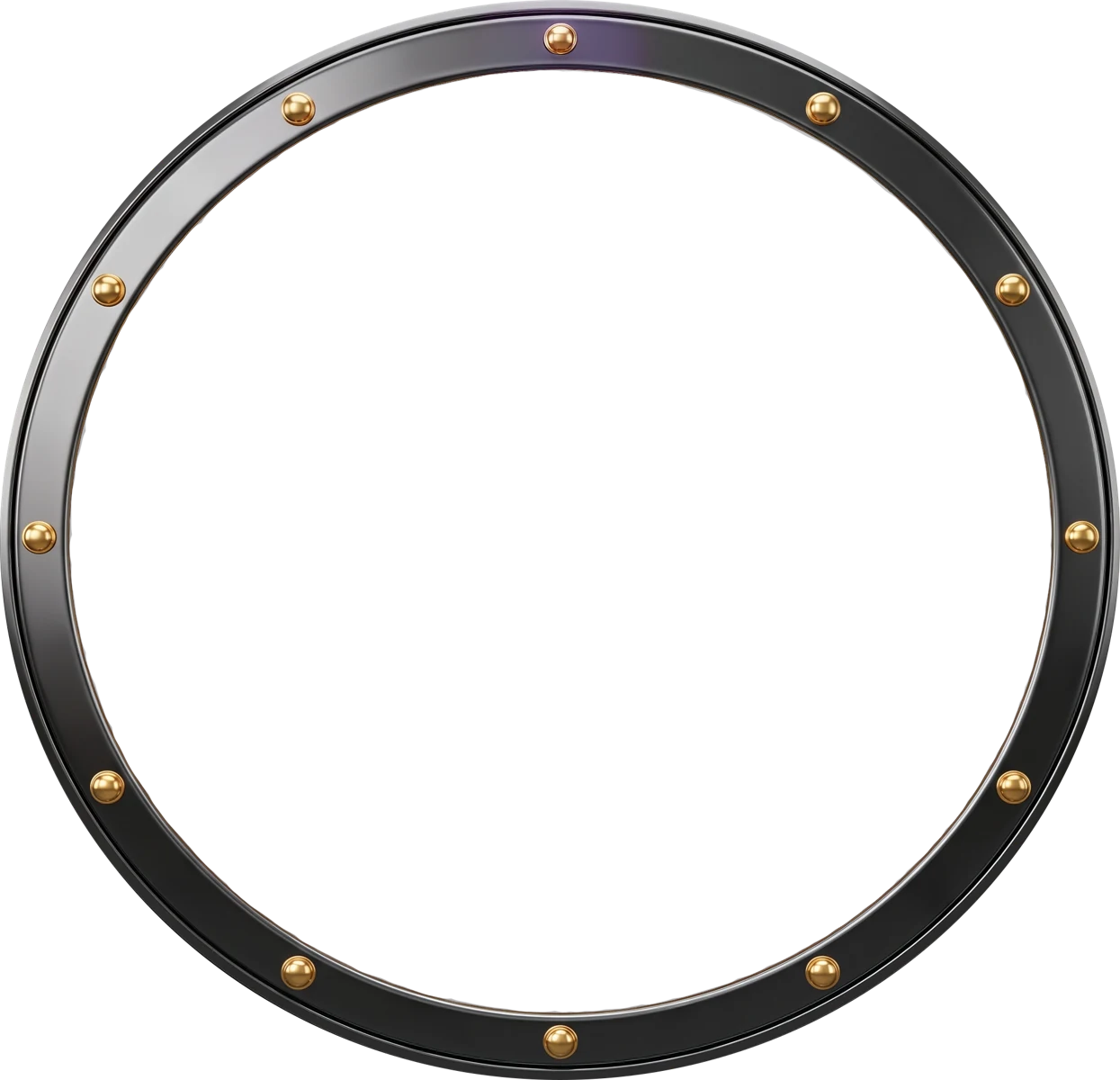 Dark metal avatar frame representing a verified player profile